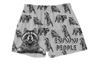 Thumbnail for BRIEF INSANITY Ew People Raccoon Boxer Shorts