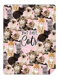 Thumbnail for BRIEF INSANITY But First Cats Throw Blanket