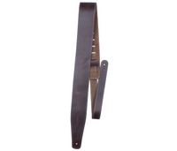 Thumbnail for Brown Baseball Leather Guitar Strap