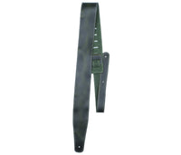 Thumbnail for Green Baseball Leather Guitar Strap
