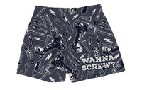 Thumbnail for BRIEF INSANITY Wanna Screw Boxer Shorts