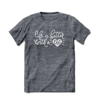 Thumbnail for BRIEF INSANITY Life is Better with a Dog Short Sleeve T-Shirt