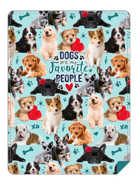 Thumbnail for BRIEF INSANITY Dogs Are My Favorite People Throw Blanket