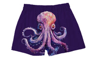Thumbnail for BRIEF INSANITY Butt Kraken Octopus Boxer Shorts Back Side