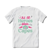 Thumbnail for BRIEF INSANITY Not All Heros Wear Capes Short Sleeve T-shirt