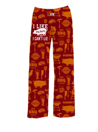 Thumbnail for BRIEF INSANITY's I Like Pig Butts BBQ Pajama Lounge Pants