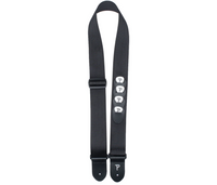 Thumbnail for Black Nylon Strap with Leather Pick Pocket