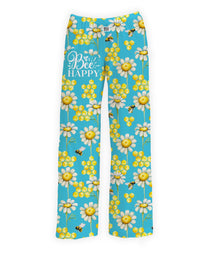 Thumbnail for BRIEF INSANITY's Bee Happy Pajama Lounge Pants