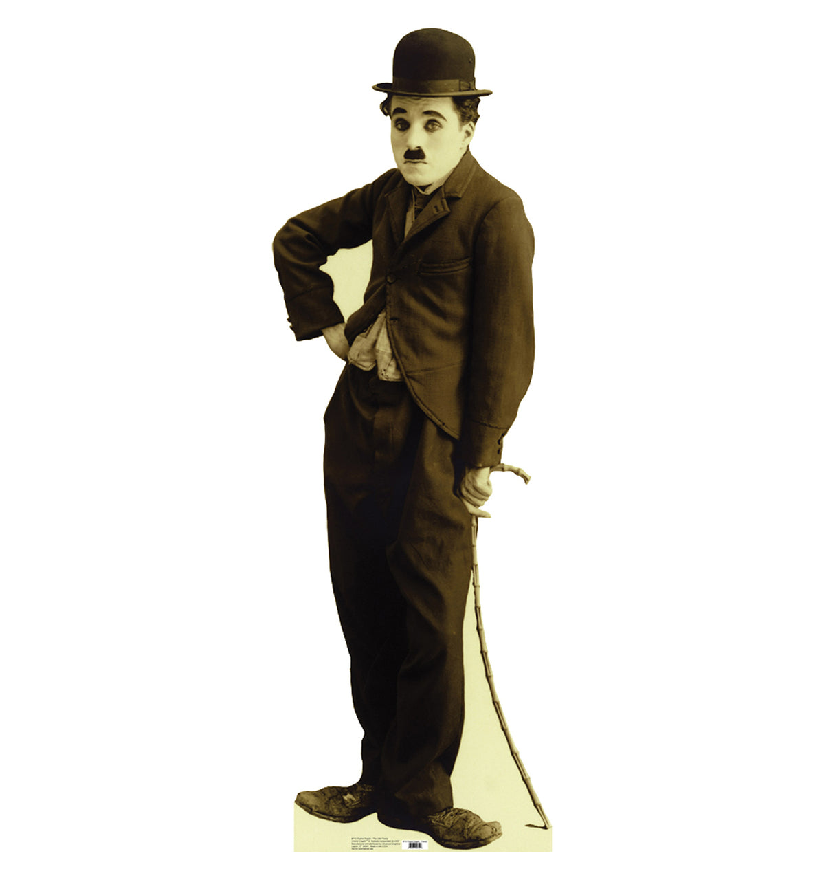 Life-size Charlie Chaplin - Tramp 2 Cardboard Cutout