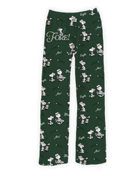 Thumbnail for BRIEF INSANITY's Snoopy Golf Pajama Lounge Pants