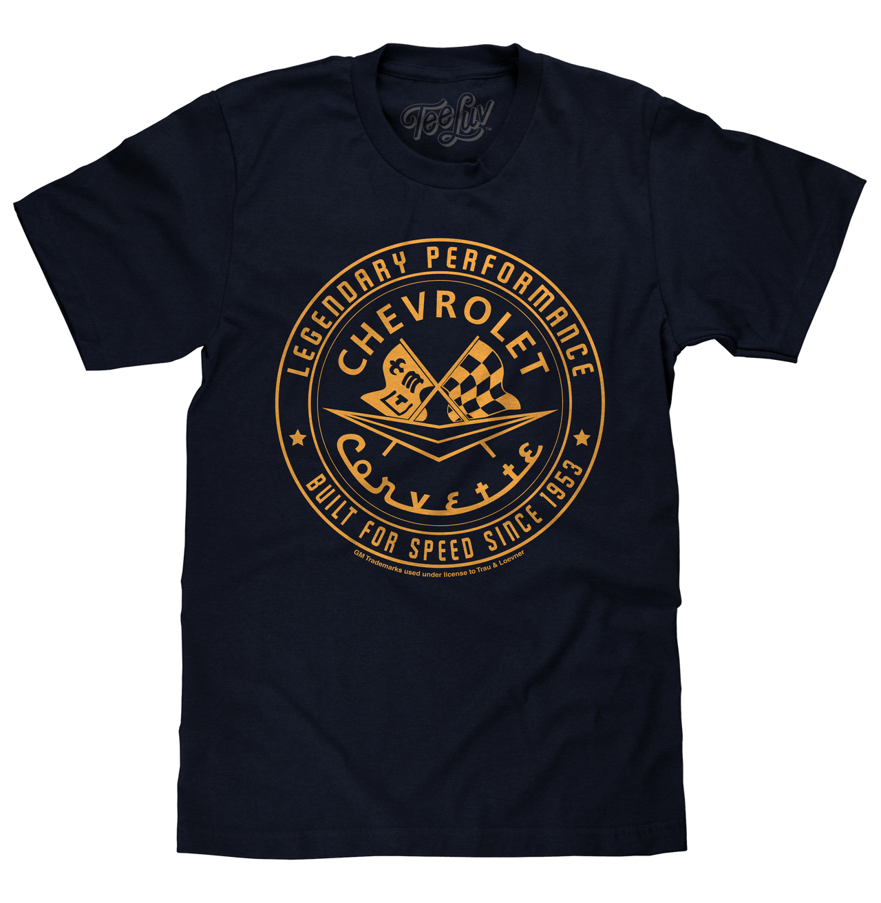 Chevy Circle USA Blank T-Shirt