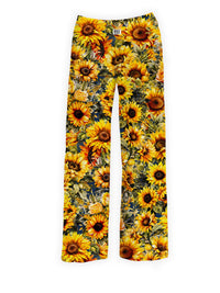Thumbnail for BRIEF INSANITY's Sunflower Pajama Lounge Pants