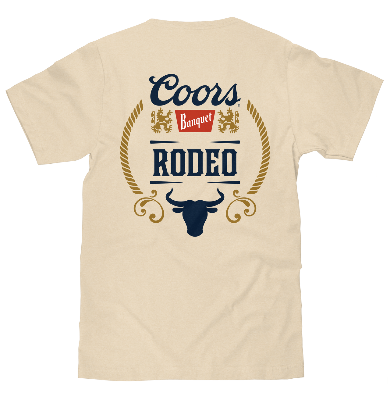 Coors Rodeo Front and Back T-Shirt