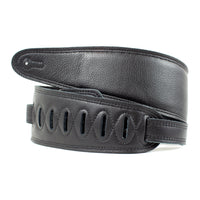 Thumbnail for Black Padded Leather Guitar Strap