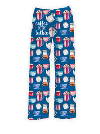 Thumbnail for BRIEF INSANITY Coffee Before Talkie Pajama Lounge Pants