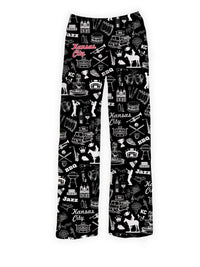 Thumbnail for BRIEF INSANITY Kansas City Chalkboard Pajama Pants