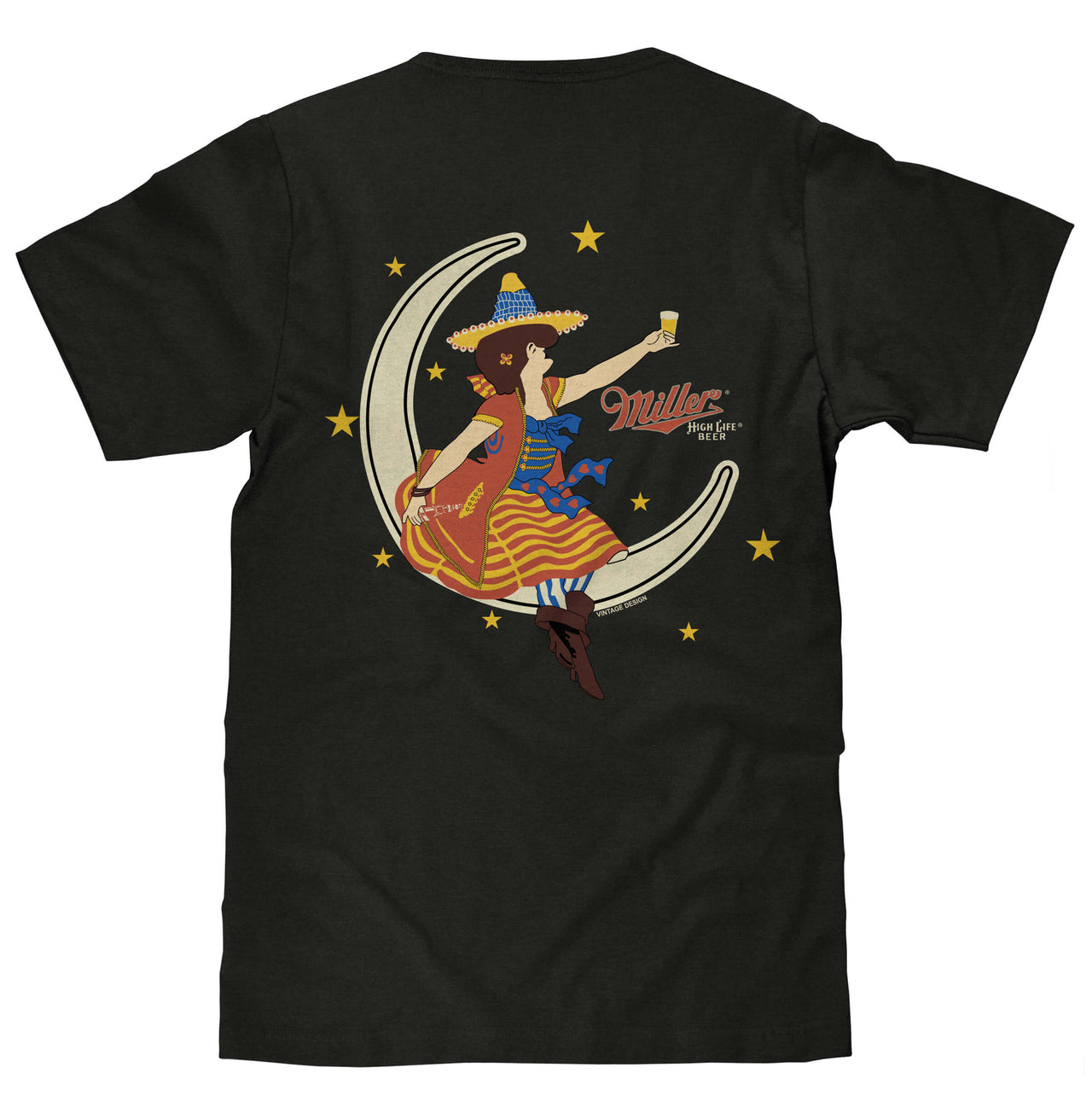 MILLER MOON GIRL F/B T-MHIRT