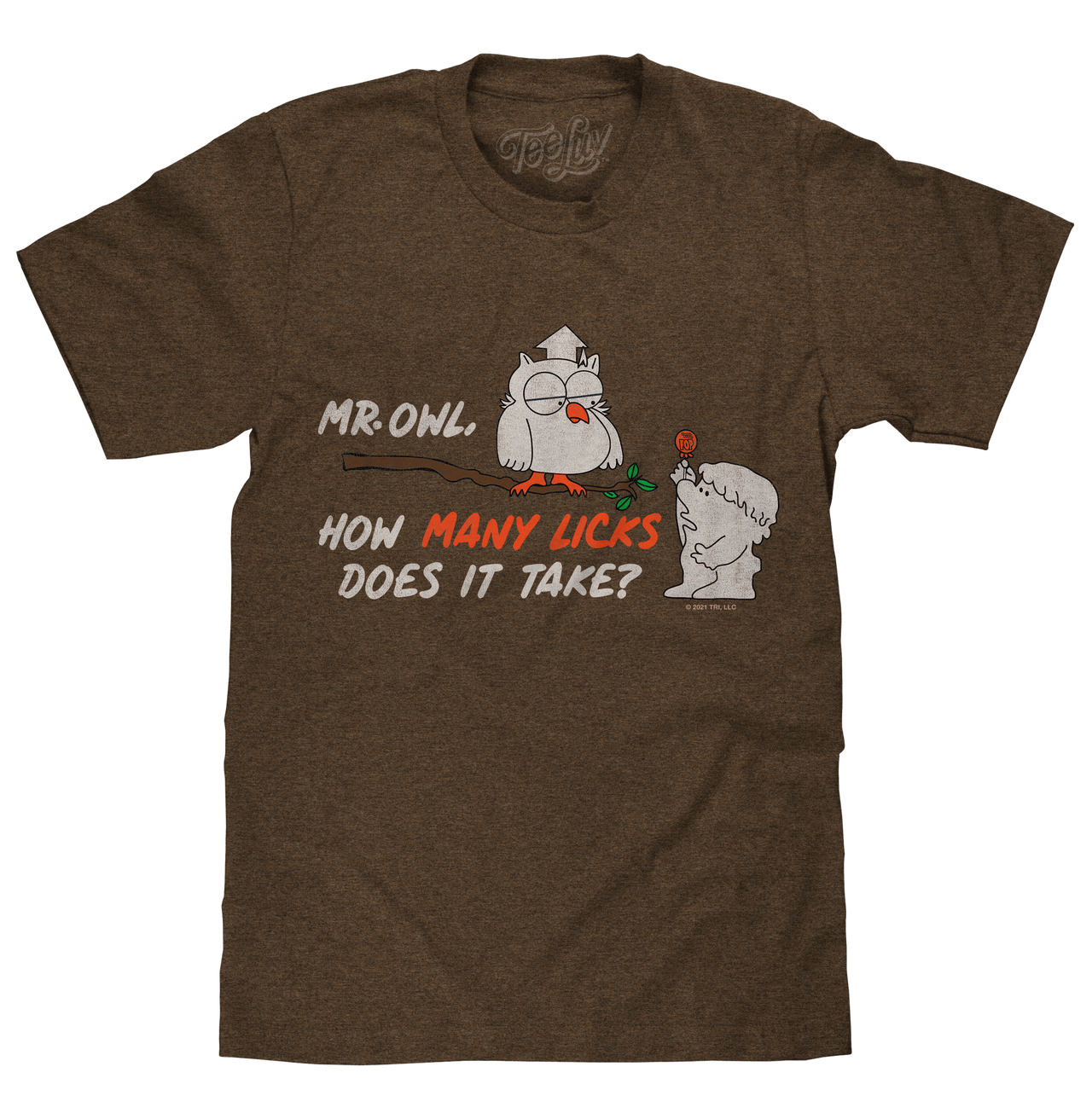MR OWL - TOOTSIE - HOW MANY LICKS TEE