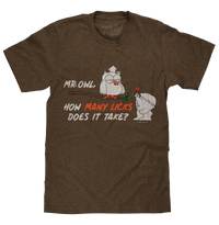 Thumbnail for MR OWL - TOOTSIE - HOW MANY LICKS TEE