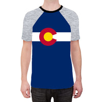 Thumbnail for BRIEF INSANITY Colorado State Flag Short Sleeve T-Shirt