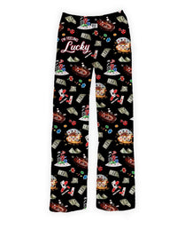 Thumbnail for BRIEF INSANITY I'm Feeling Lucky Pajama Lounge Pants