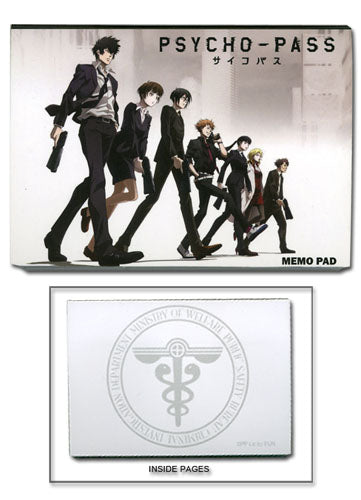 PSYCHO PASS PUBLIC SAFETY BUREAU MEMO PAD