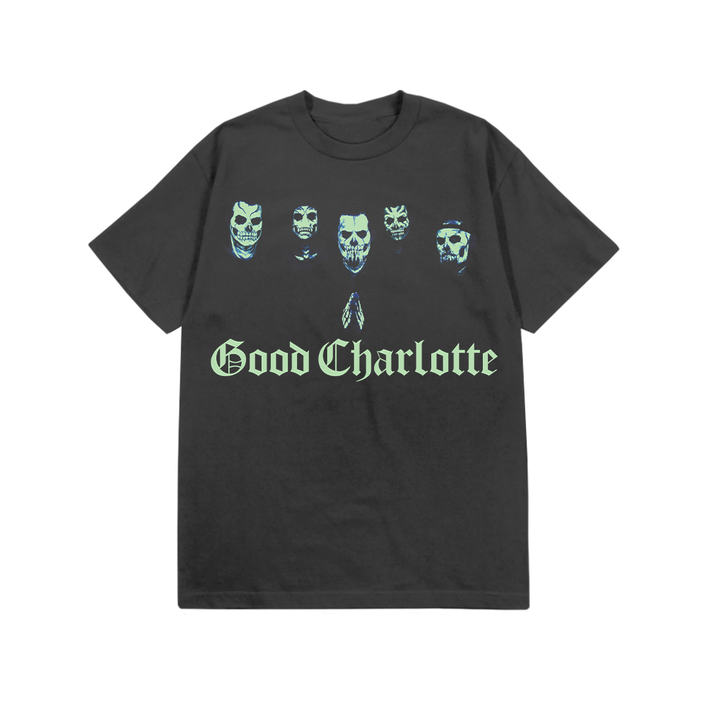 Good Charlotte Skeleton Charcoal T-Shirt