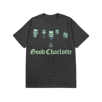 Thumbnail for Good Charlotte Skeleton Charcoal T-Shirt