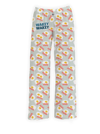 Thumbnail for BRIEF INSANITY's Wakey Wakey Eggs & Bacon Pajama Lounge Pants