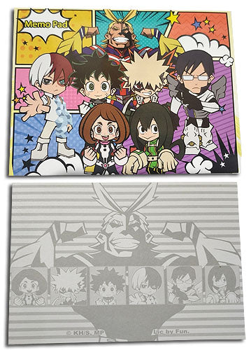 MY HERO ACADEMIA- SD GROUP MEMO PAD