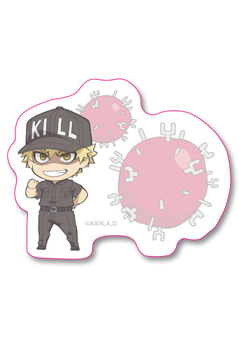 CELLS AT WORK! - SD KILLER T CELL DIE-CUT MEMO PAD
