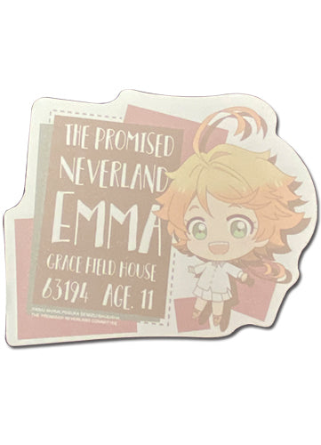 THE PROMISED NEVERLAND- SD EMMA DIE-CUT MEMO PAD