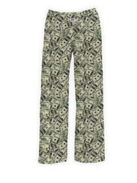 Thumbnail for BRIEF INSANITY's Money Pajama Lounge Pants
