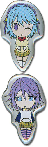 ROSARIO VAMPIRE - PINSART KURUMU AND MIZORE PIN SET