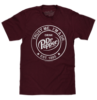 Thumbnail for DR. PEPPER - TRUST ME CIRCLE LOGO TEE