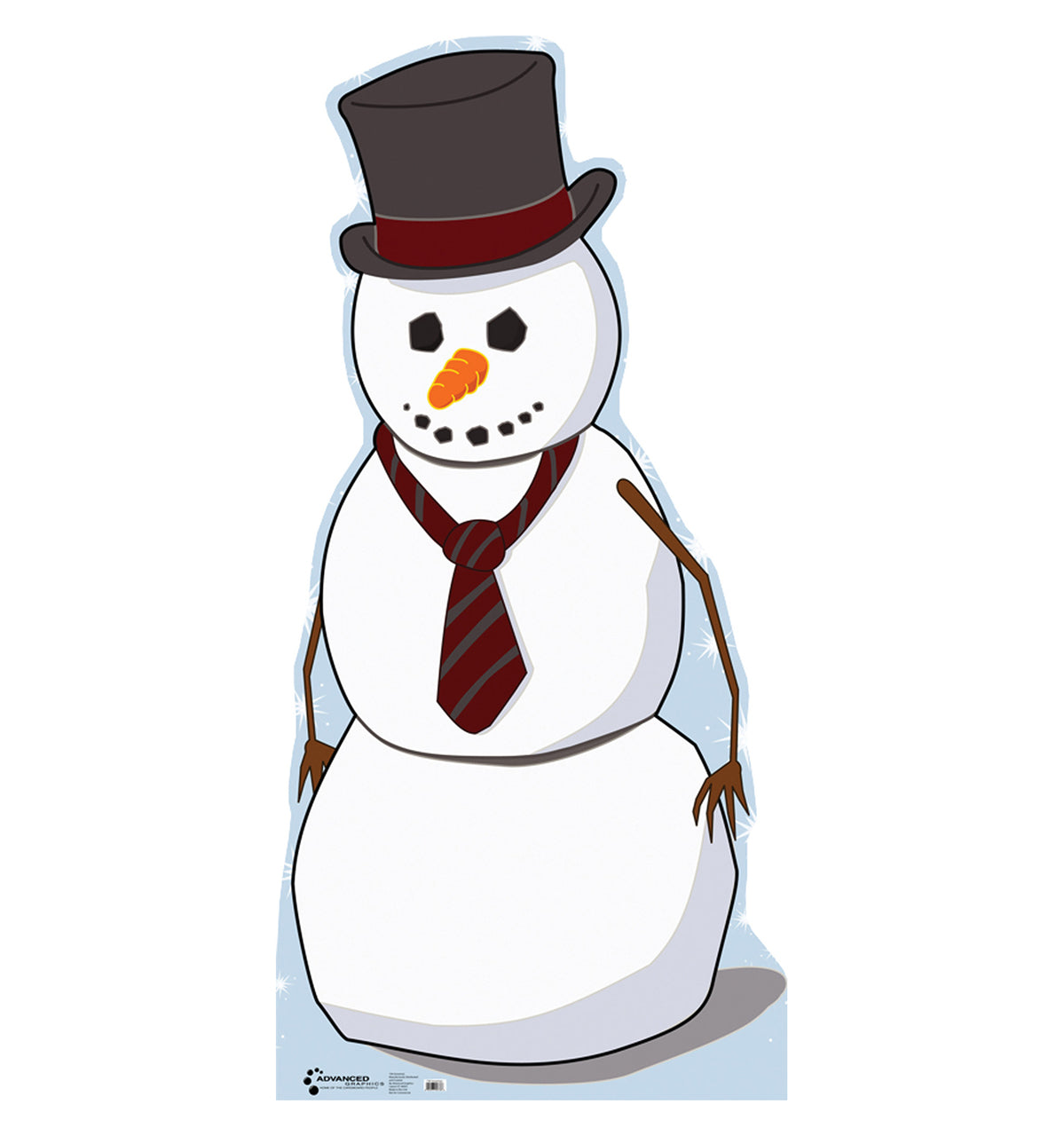 Snowman-Cardboard Cutout 738
