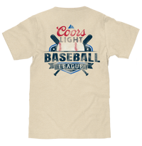 Thumbnail for COORS LIGHT T-SHIRT FRONT & BACK