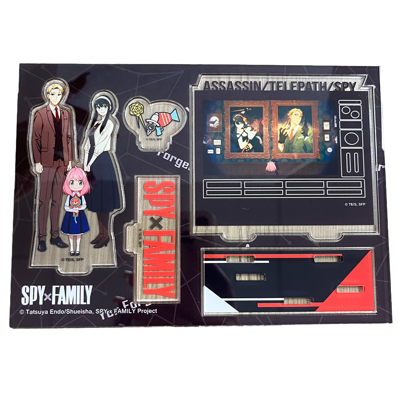 SPY X FAMILY - SPY THE FORGERS #C ACRYLIC STAND