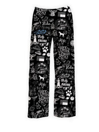 Thumbnail for BRIEF INSANITY North Carolina Chalkboard Pajama Pants