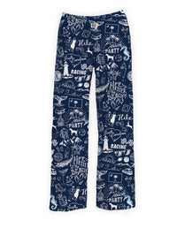 Thumbnail for BRIEF INSANITY South Carolina Chalkboard Pajama Pants