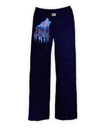 Thumbnail for BRIEF INSANITY Wolf in the Stars Pajama Lounge Pants
