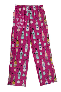 Thumbnail for Less Thinking, More Drinking Lounge Pants