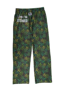 Thumbnail for Sorry I'm Stoned Marijuana Lounge Pants