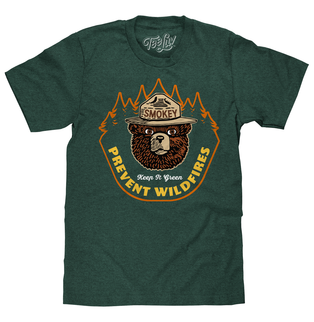 SMOKEY PREVENT WILDFIRES T-SHIRT