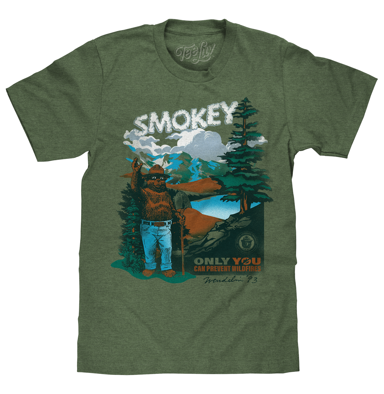 Smokey Scenery T-shirt