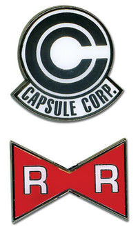 Thumbnail for DRAGON BALL Z - PINSART CAPSULE CORP. & RED RIBBON ARMY PIN SET