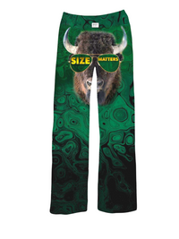 Thumbnail for BRIEF INSANITY Size Matters Bison Pajama Pants
