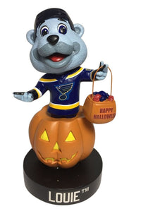 Thumbnail for Louie St. Louis Blues Holiday - Halloween Bobblehead NHL