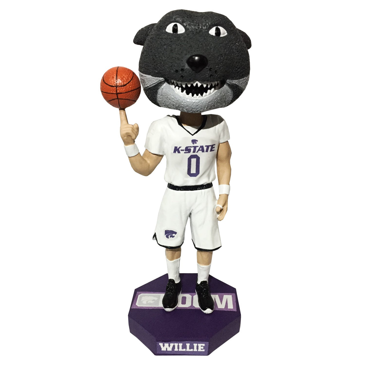 Willie the Wildcat Kansas State Wildcats Octagon of Doom Bobblehead NCAA College