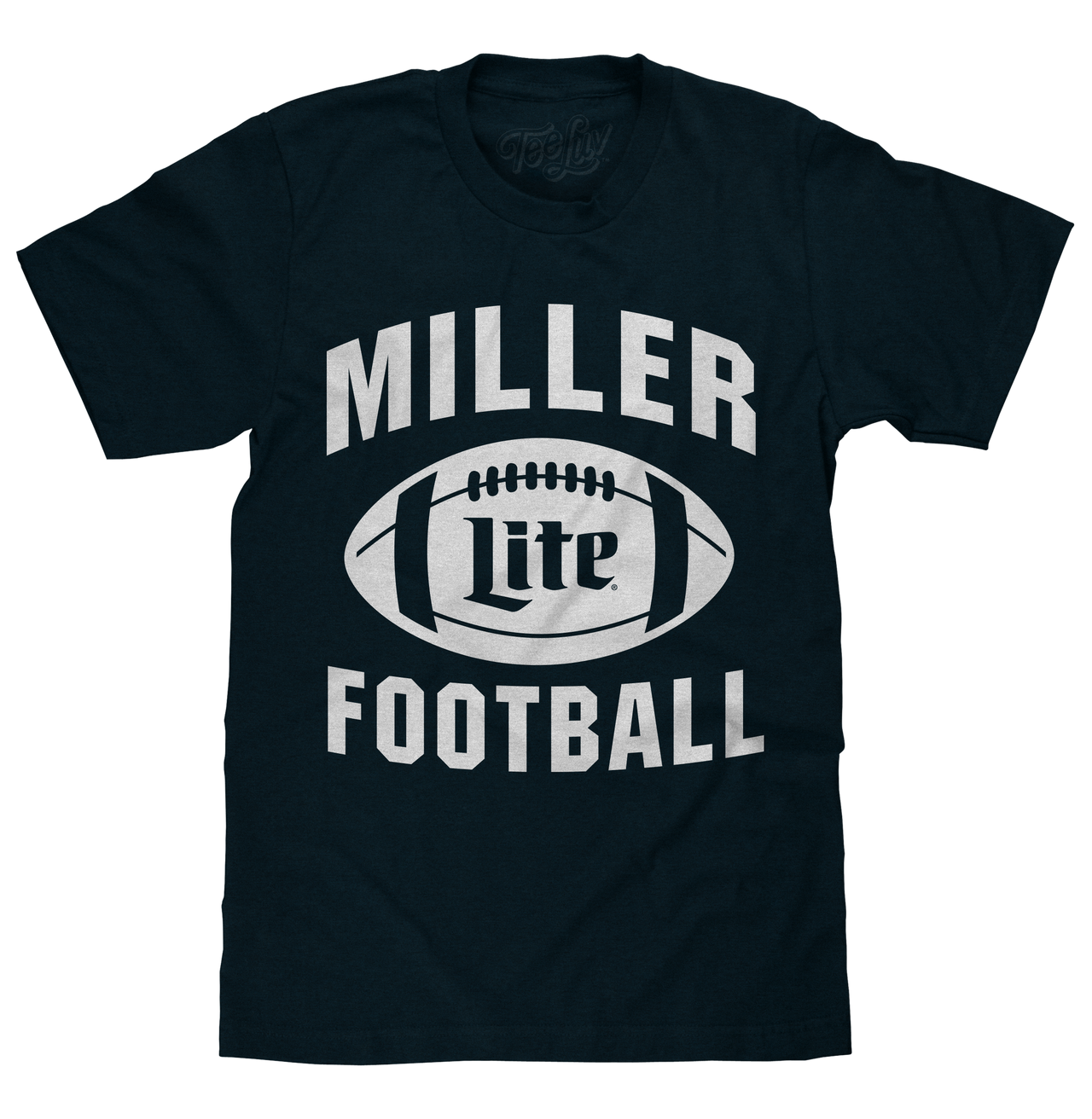 MILLER LITE FOOTBALL T-SHIRT